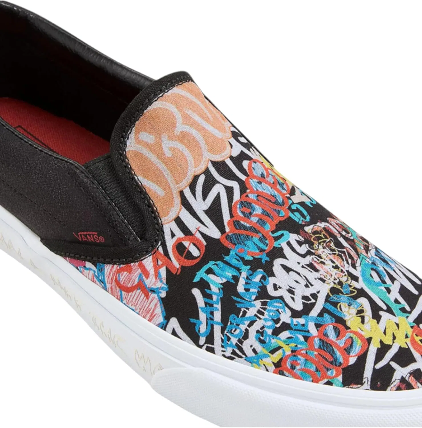 Vans - Классические кожаные слипоны для мужчин и женщин, Black — фото 4