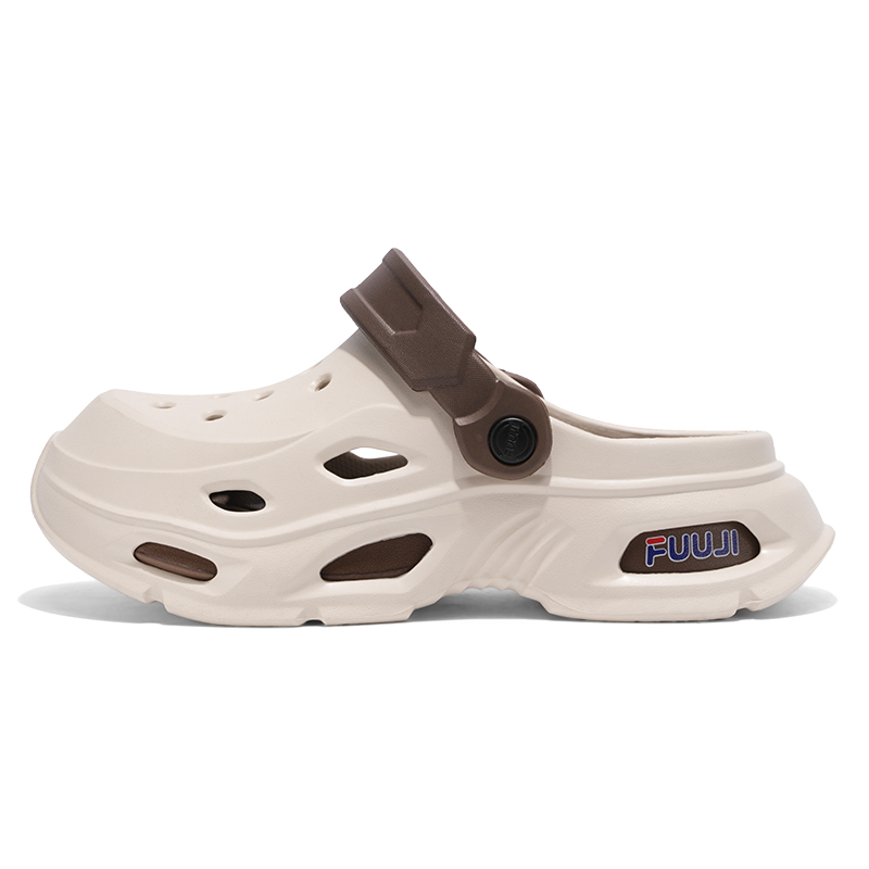 

LONGDUIZHANG Клоги унисекс YC-HY8865 бежево-коричневые [Освежающая дышащая модель], цвет YC-HY8865 Beige Brown[Refreshing Breathable]