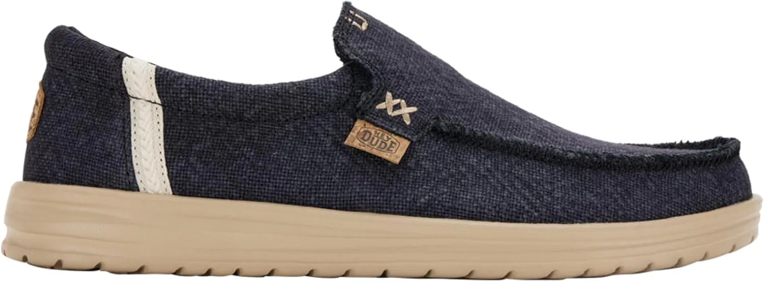 Женские лоферы Hey Dude Shoes Misty Fleece HEYDUDE, Black Irish Cream — фото 2