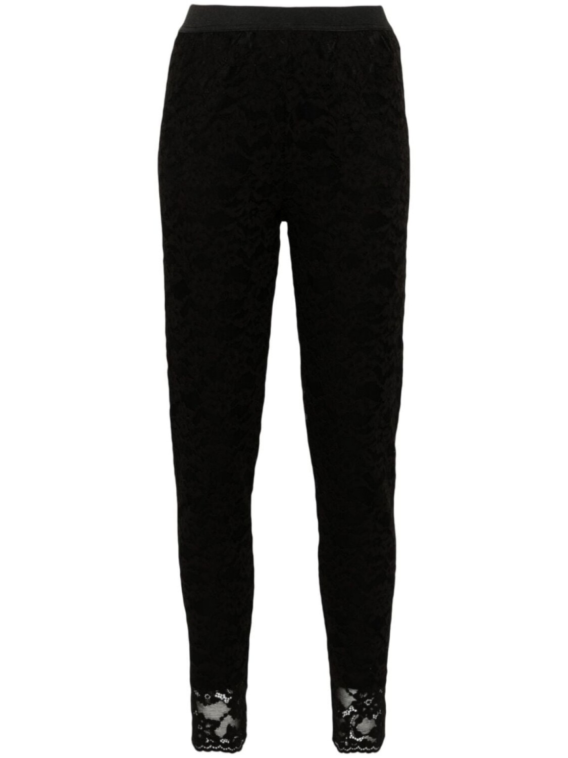 

TWINSET кружевные легинсы, черный
