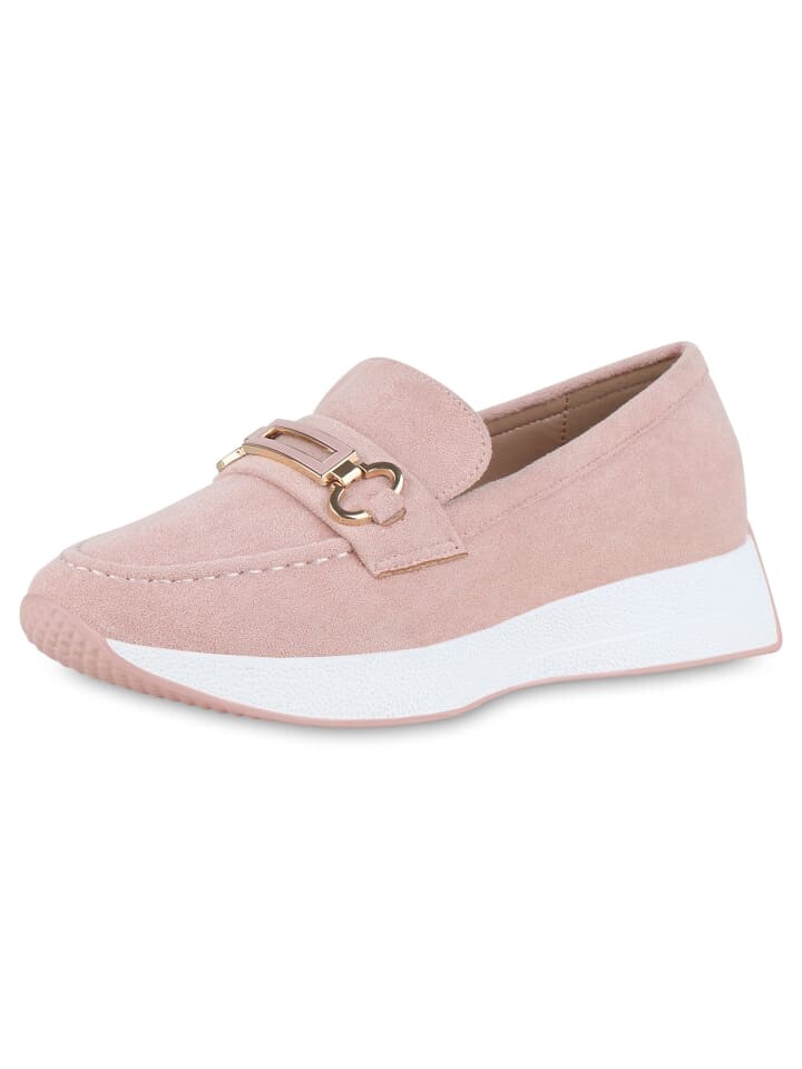 

Низкие кроссовки VAN HILL Slip Ons Aria, розовый