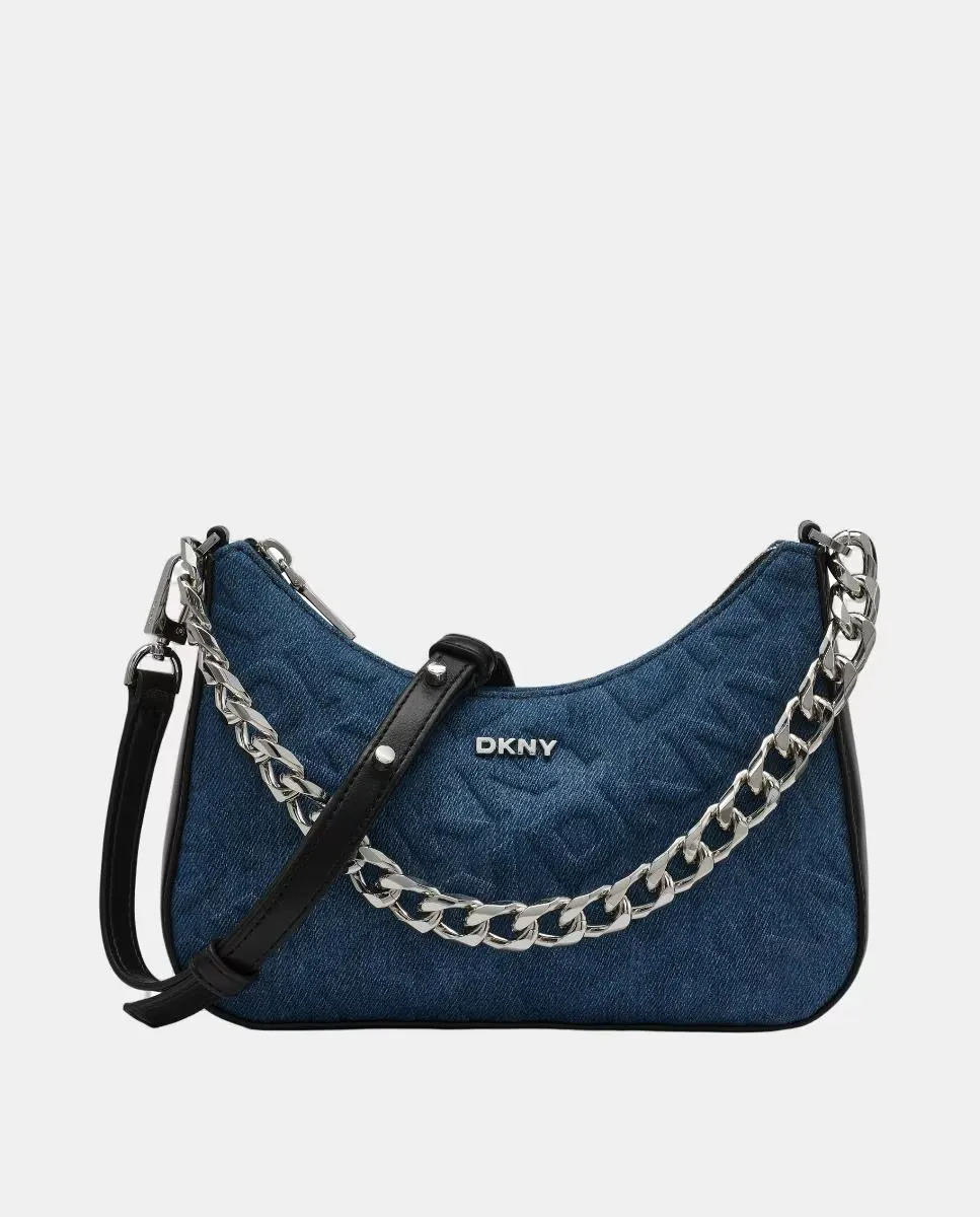 

Сумка через плечо JENNA DKNY, темно-синий