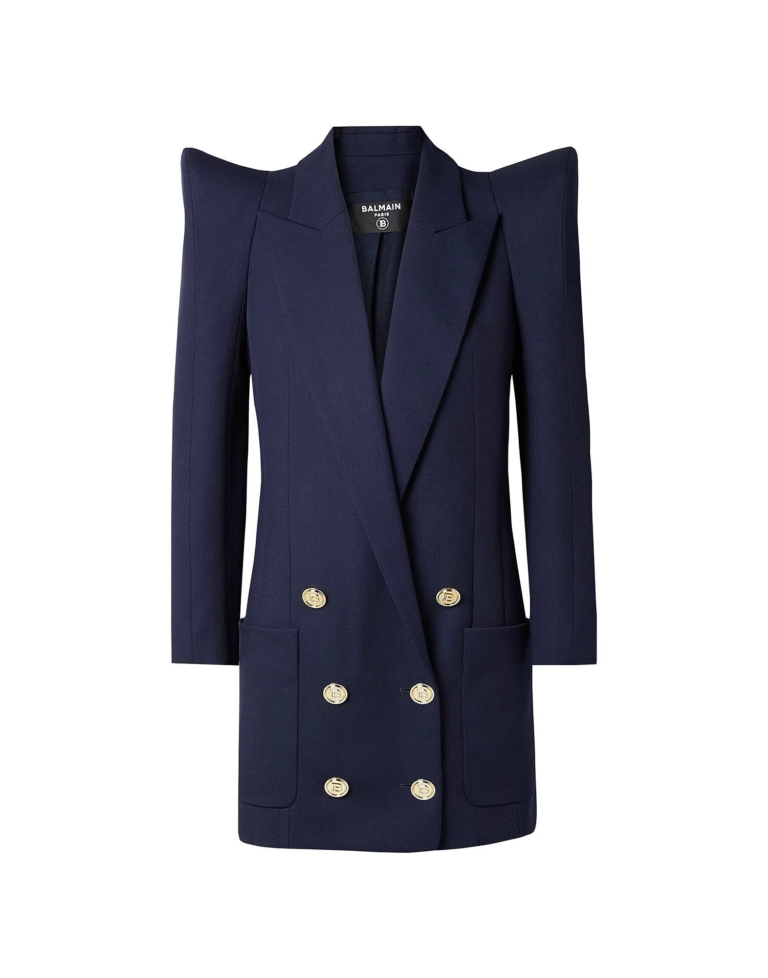 

Блейзер Balmain, темно-синий