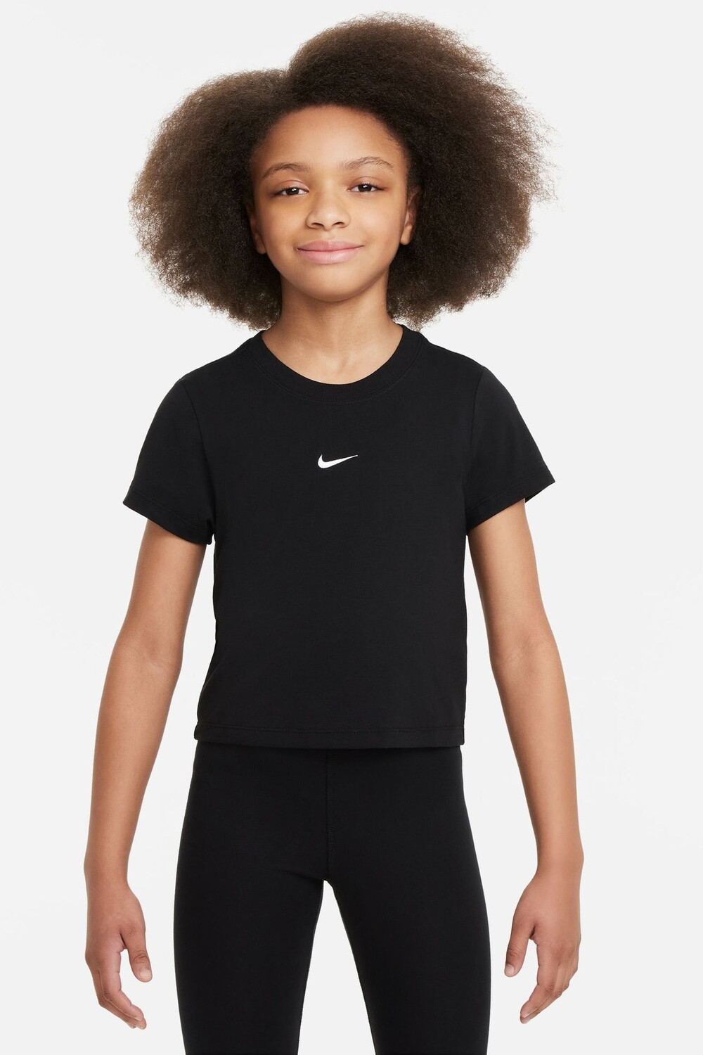 

Укороченная футболка Nike, черный