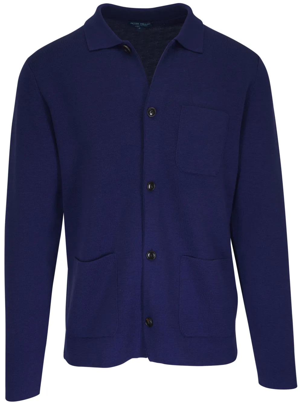 

Кардиган с накладными карманами Peter Millar, синий