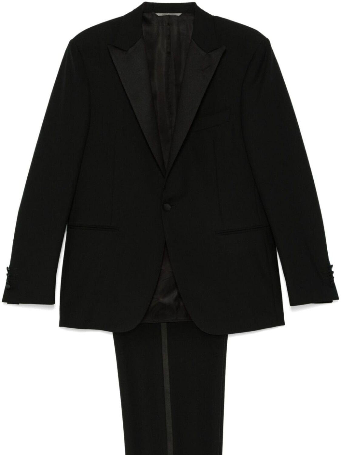 

Шерстяной костюм Canali, черный