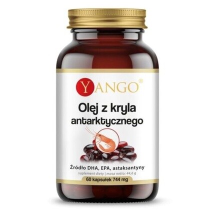 

Масло антарктического криля 500 мг 60 капсул Yango