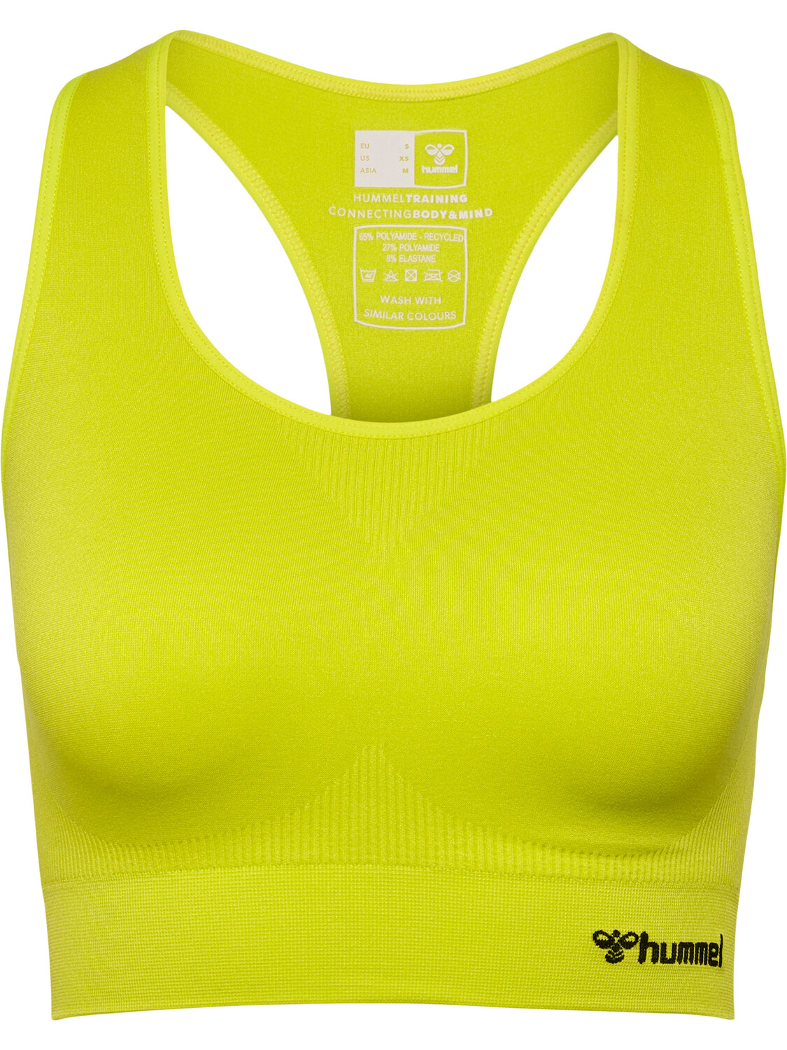 

Футболка Hummel S/L Hmltif Seamless Sports Top, цвет SULPHUR SPRING