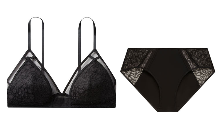 

CK/ Black Label Series Комплект нижнего белья Женский Space Black Calvin Klein, Подарочный набор (Space Black)