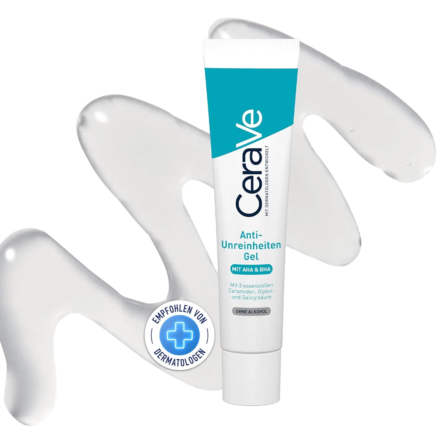 Крем для лица SPF CERAVE Гель против несовершенств для лица с салициловой и гликолевой кислотами от