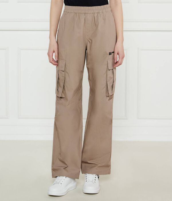 

Брюки-Карго Flare fit Karl Lagerfeld Jeans, коричневый