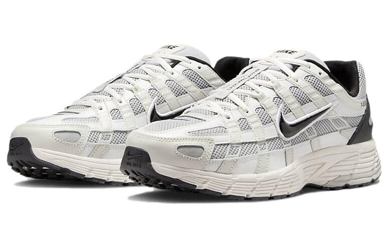 Кроссовки Nike P-6000 Unisex Sneakers, серебряный/черный — фото 3