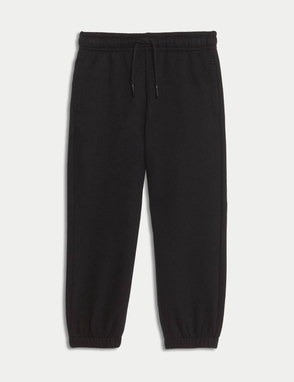

Простые спортивные брюки из хлопка Marks & Spencer, черный