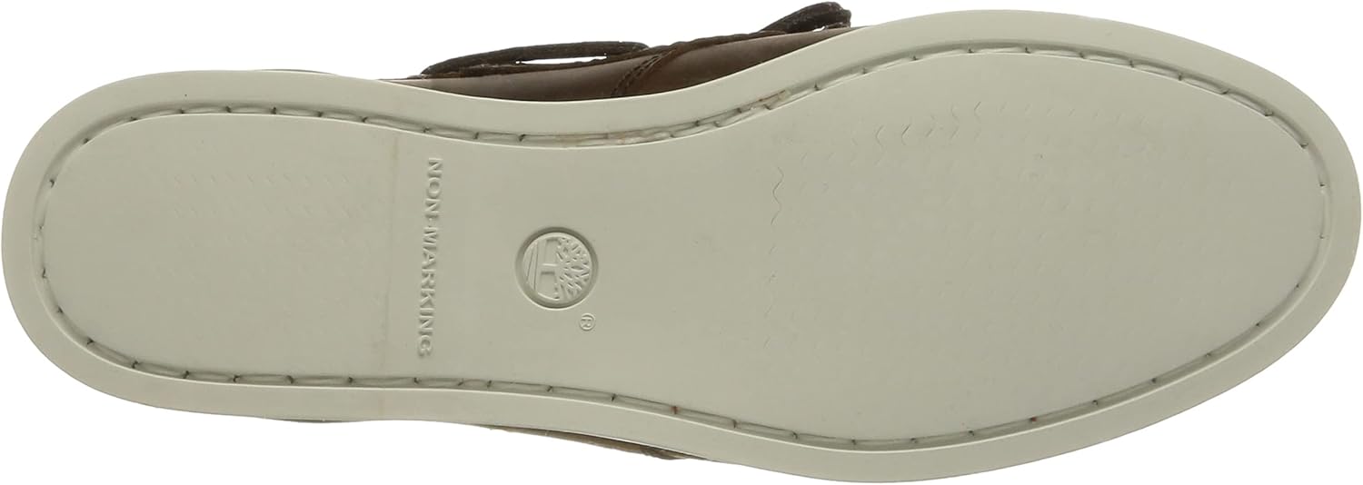 Timberland мужские лодочные туфли FTW, Dk Brown Full Grain — фото 4