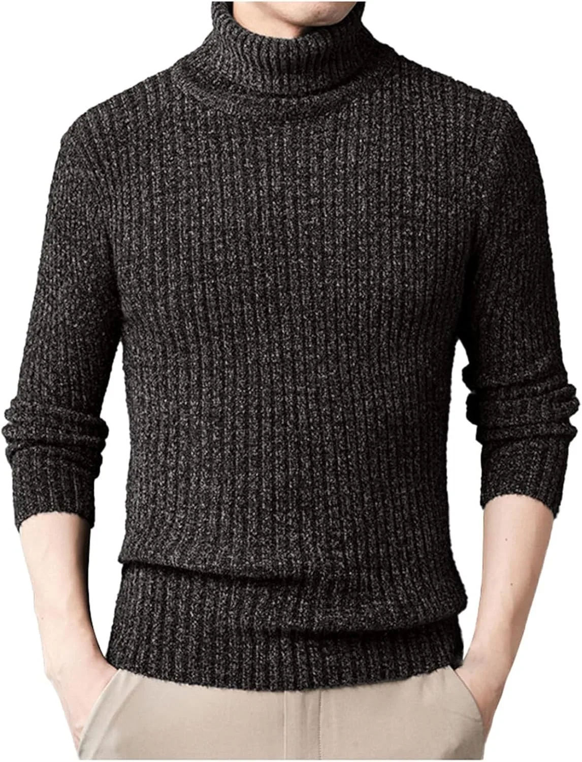 

Мужской водолазка Casual Slim Fit Mock Neck