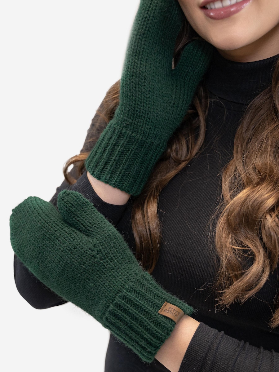 

Перчатки с закрытыми пальцами Vivisence 7015R, зеленый