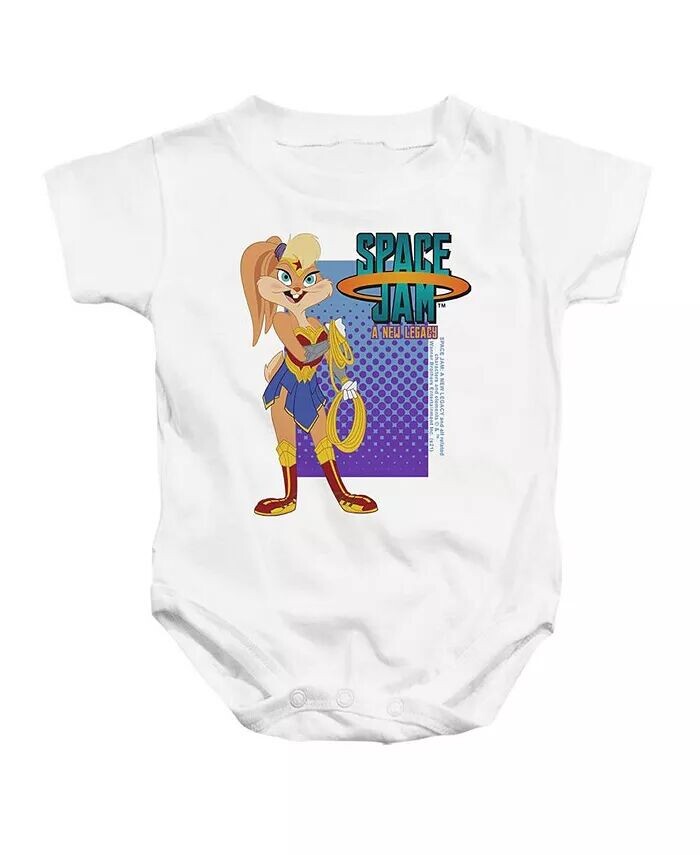 

Комбинезон для маленьких девочек Baby Lola Wonder Woman Space Jam 2, белый