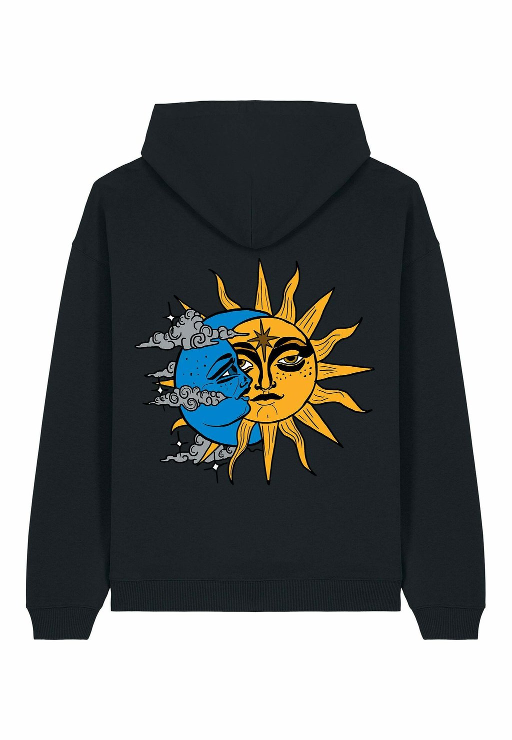 

Толстовка с капюшоном LUNAR BACK PRINT HEAVYWEIGHT - Sweatshirt Mira Paris, черный