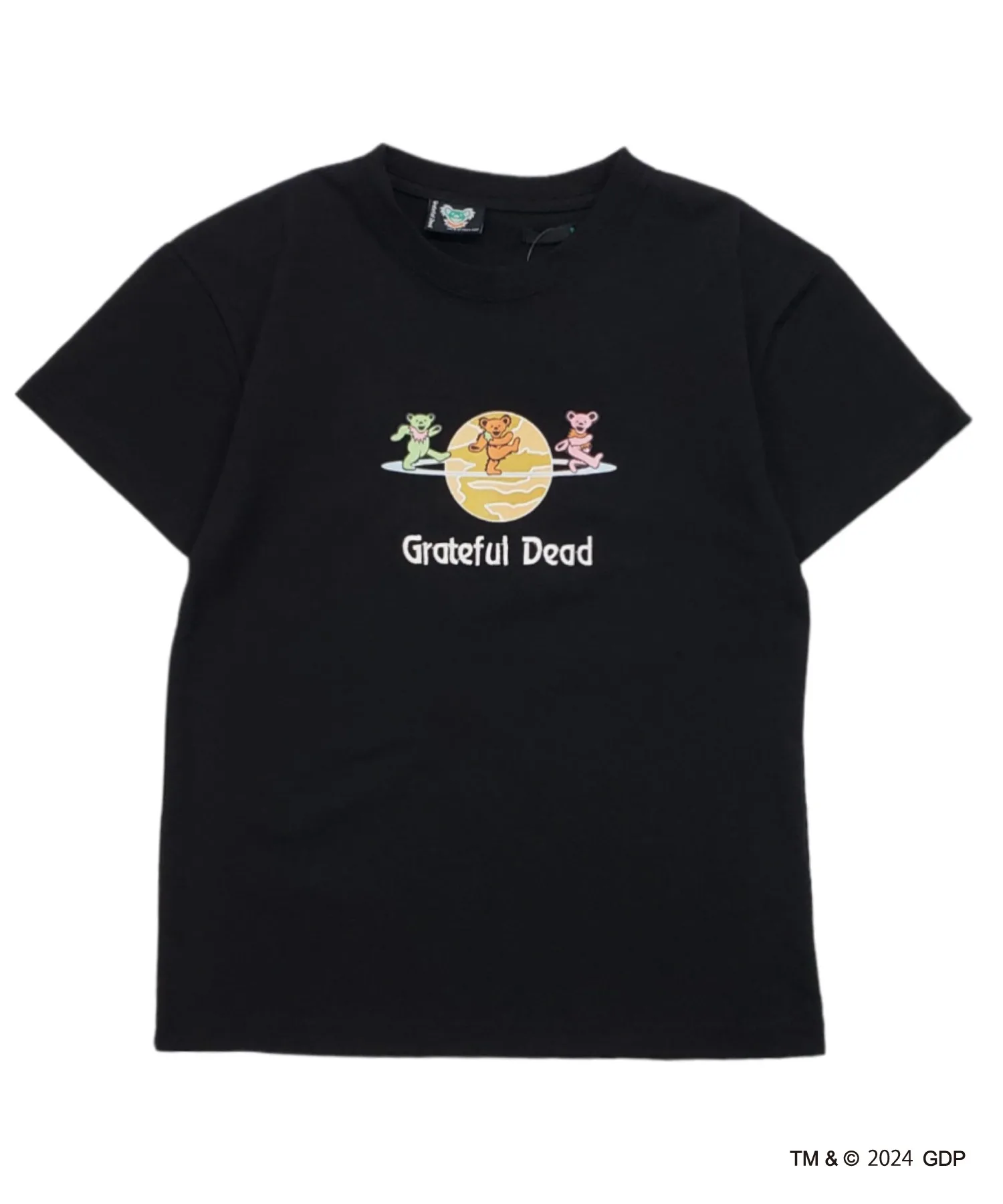 Детская футболка с принтом Dead Bear RIVER SIDE CULTURE x GRATEFUL DEAD белая — фото 2