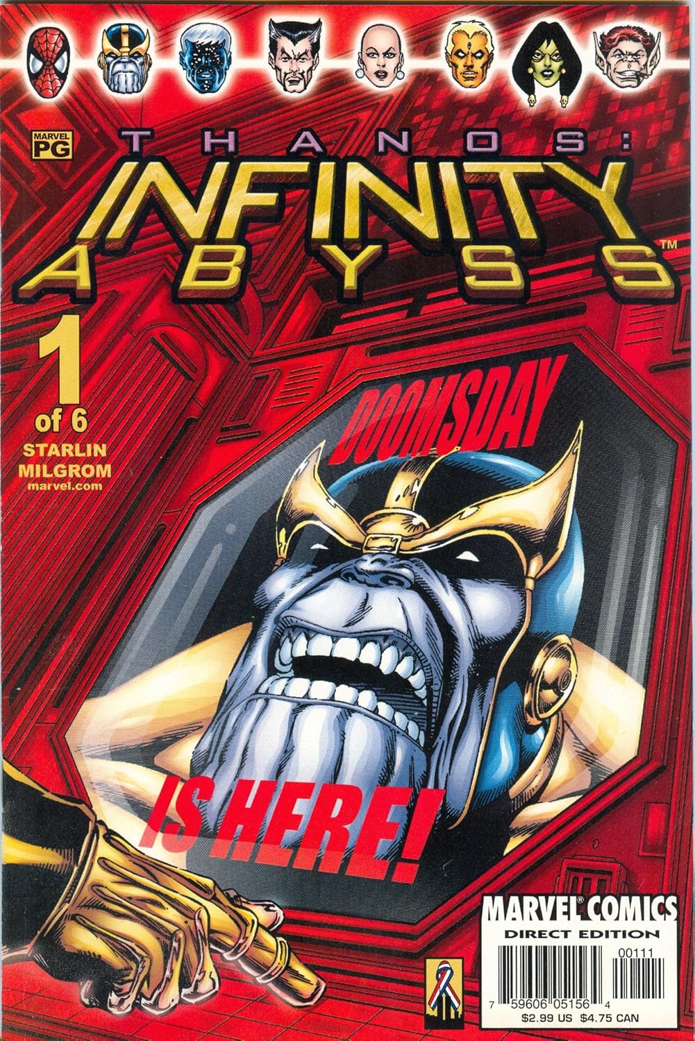 

Thanos: Infinity Abyss, No. 1 of 6 (Marvel Comics)