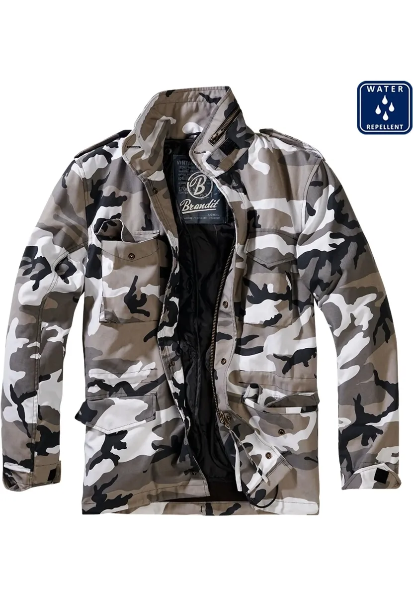 

Длинное пальто Brandit "Мужская полевая куртка Brandit M-65", цвет Snowcamo
