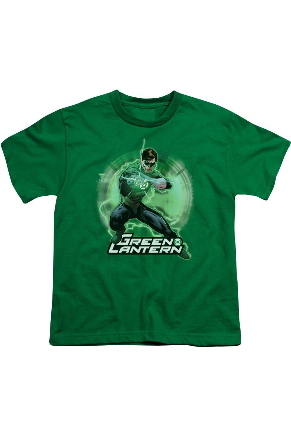 

Футболка с коротким рукавом для детей "Лига справедливости Америки" Spin Gildan, зеленый
