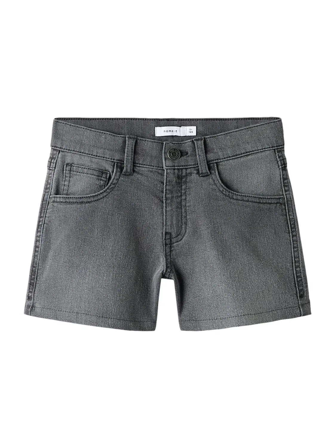 Широкие джинсы 'NKFRose' Name It, Grey Denim