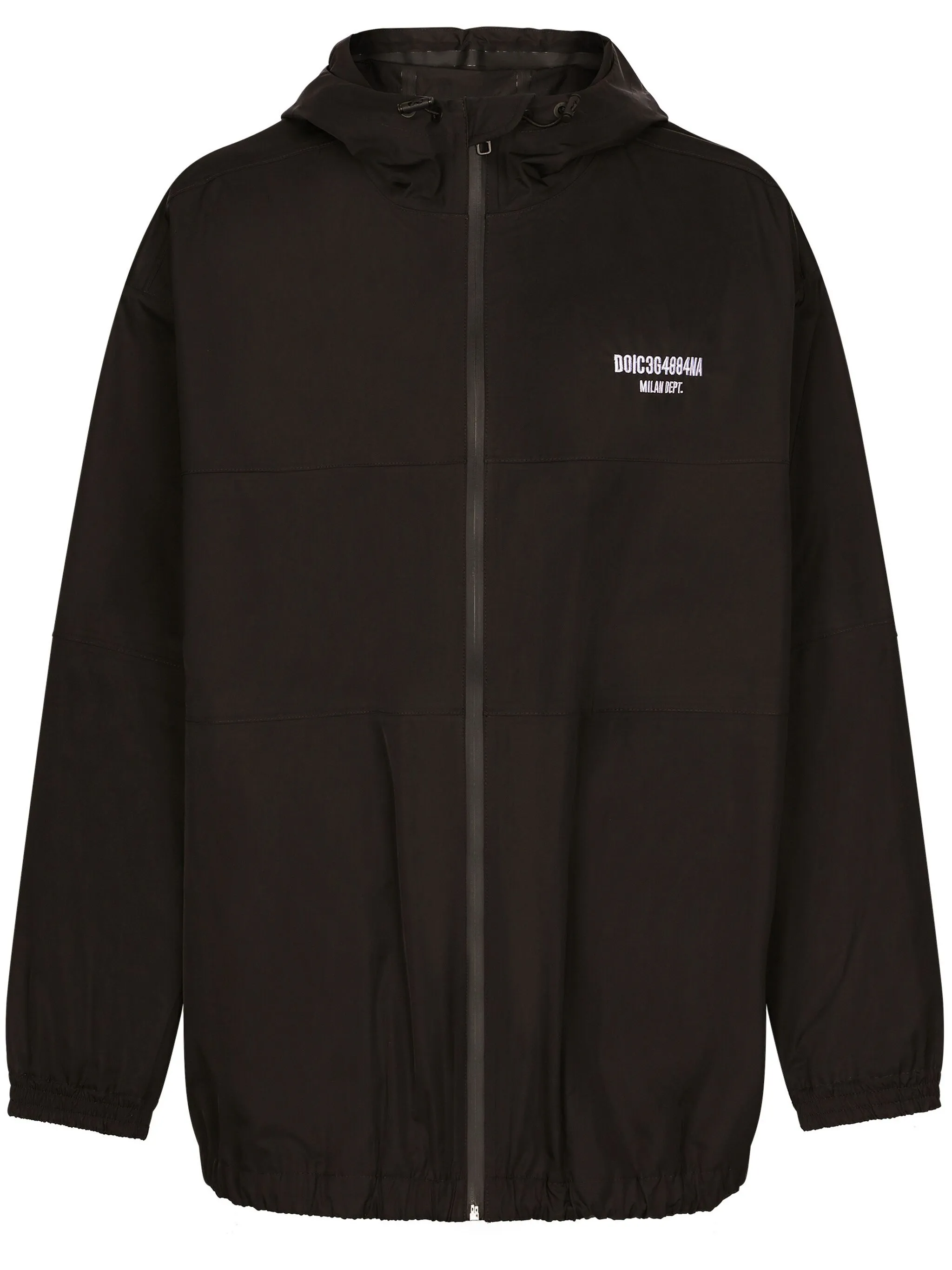 

Куртка с капюшоном и вышитым логотипом Dolce & Gabbana Dgvib3, черный