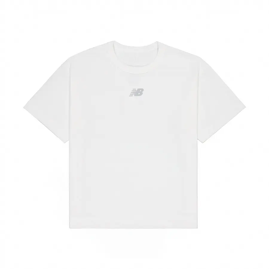 

9BOX Футболка унисекс белая New Balance, белый