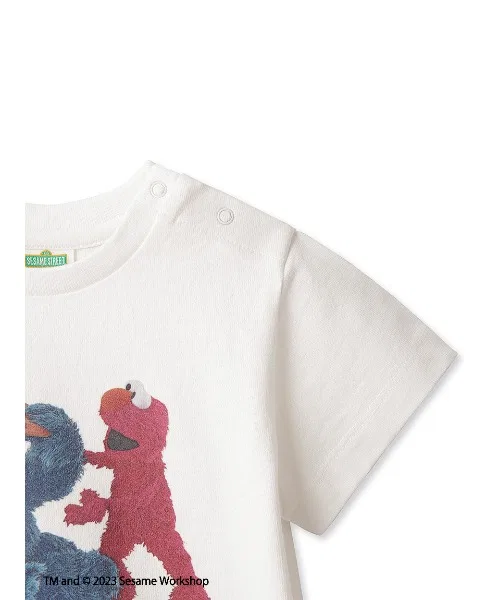 Футболка с фотопринтом Baby Sesame Street 100% хлопок — фото 4