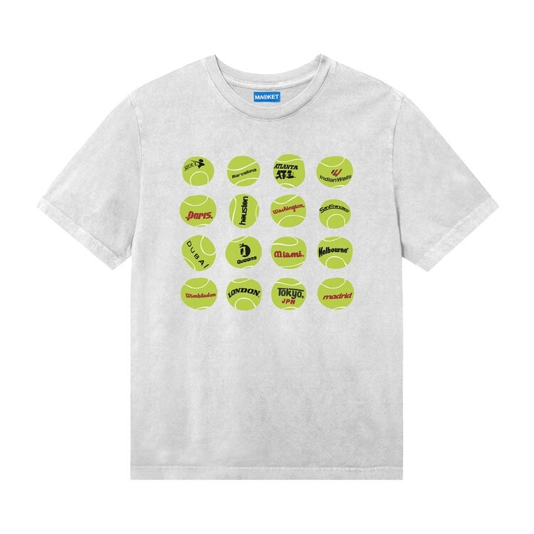 

Футболка Market Smiley Grand Slam T-Shirt, серый