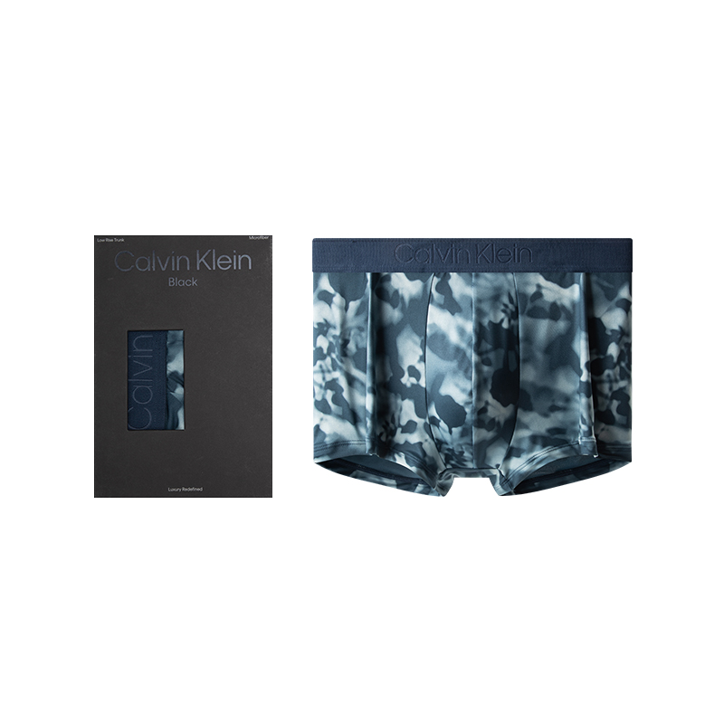 

Мужские трусы CALVIN KLEIN, 1 упаковка, синие, устойчивые к пятнам