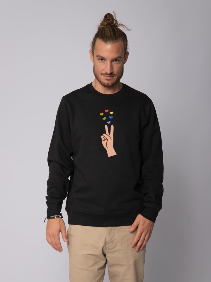 

Толстовка wat Apparel Spread love, черный