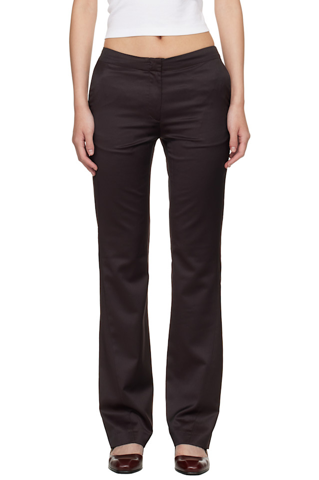 

Our Legacy Бордовые брюки