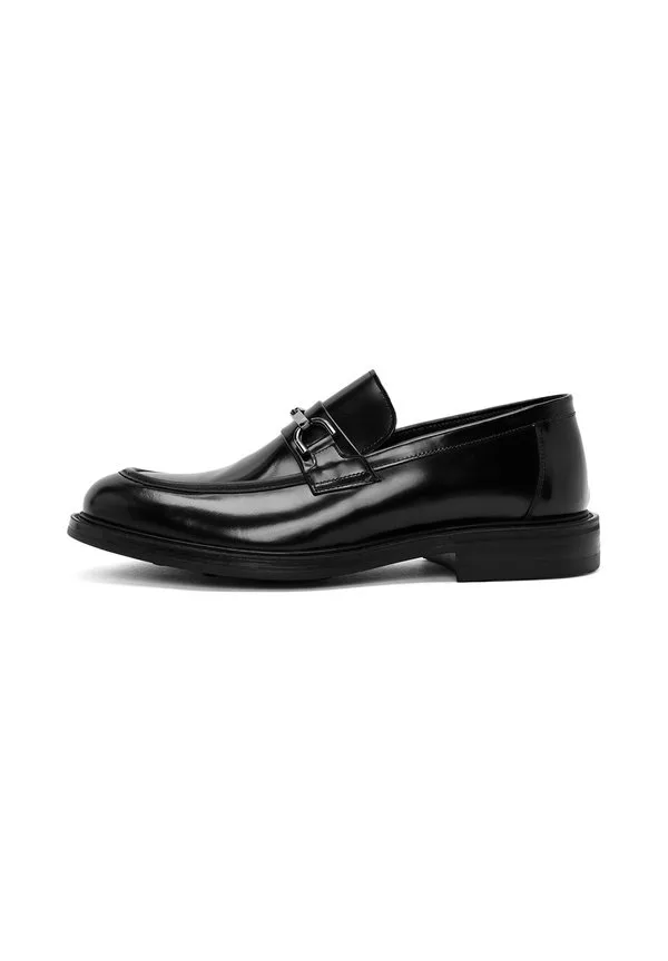 Лоферы, стильные слипоны Derimod, Black