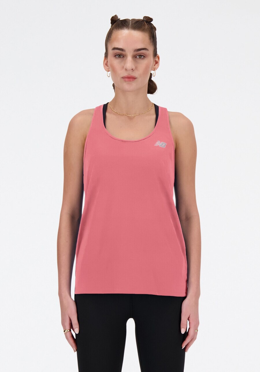

Майка new balance Sports Top Essentials, цвет melon