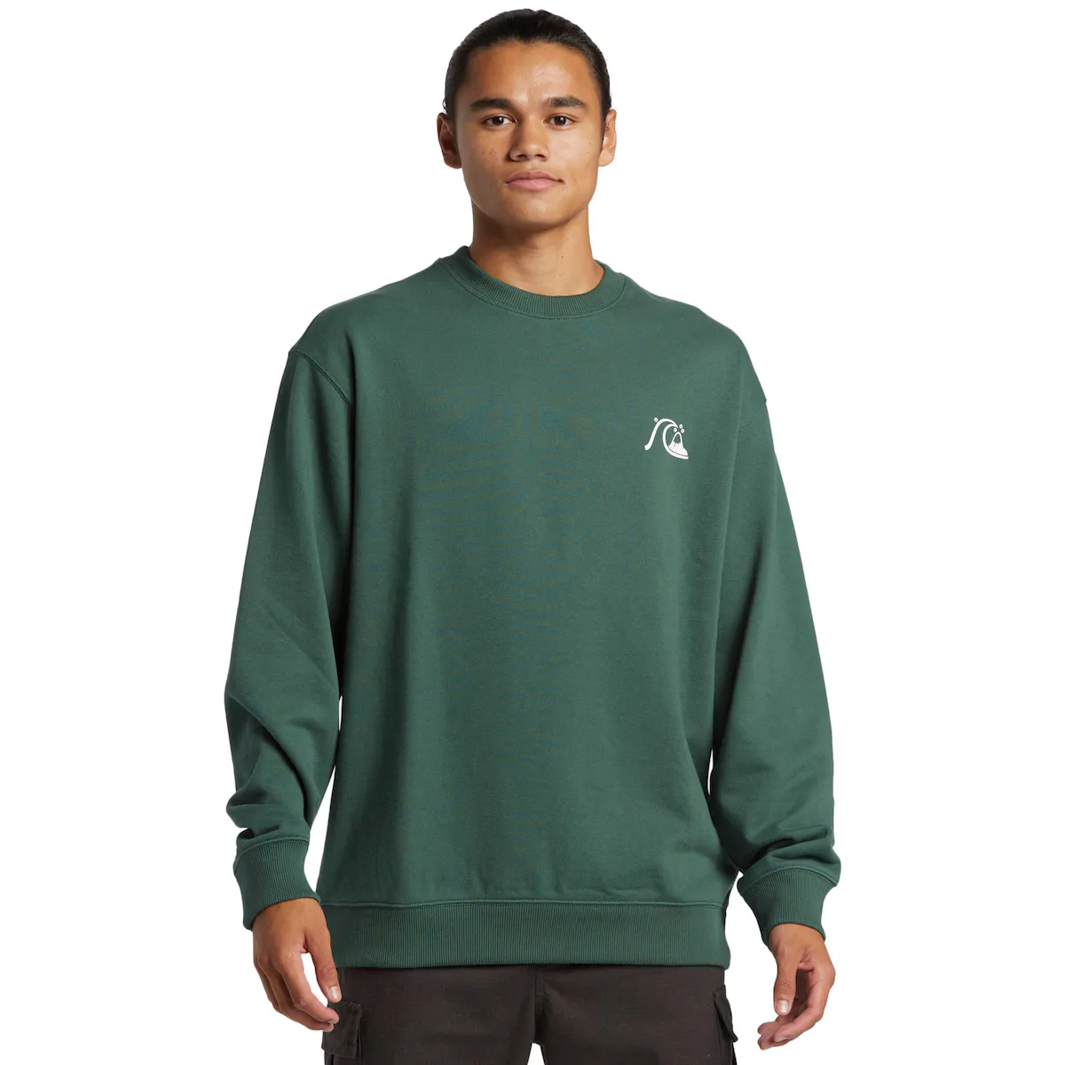 

Мужская толстовка Quiksilver DNA Bubble Logo, зеленый