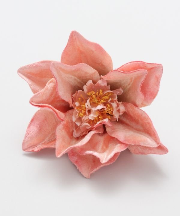 Заколка «Бархатная магнолия» Maunaloa, Baby Pink