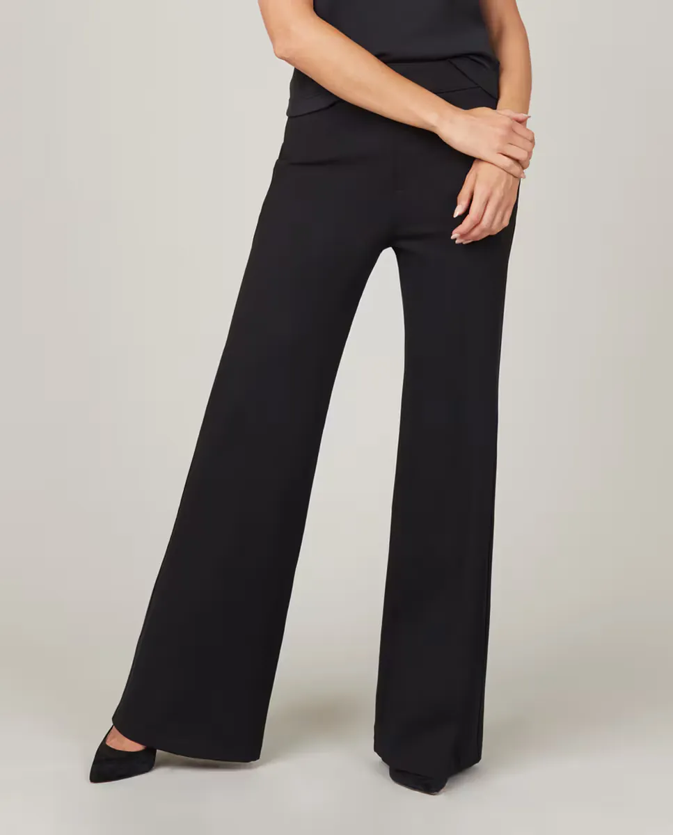 

Женские широкие леггинсы, моделирующие ногу Spanx, черный