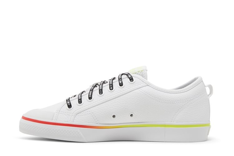 Кроссовки Adidas Nizza Trefoil, белый — фото 3