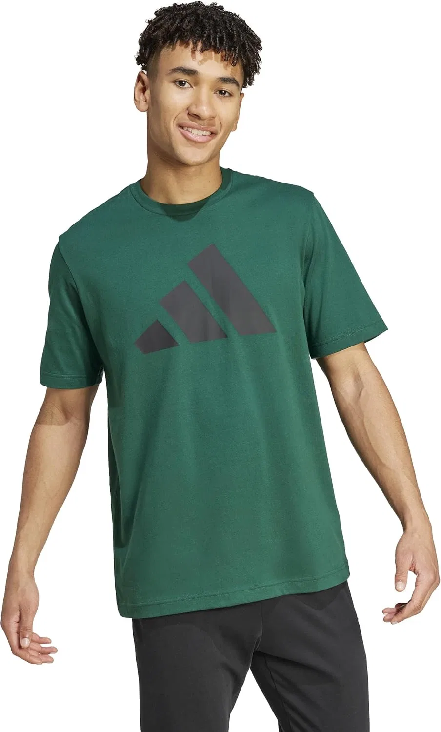 Футболка с коротким рукавом adidas PWR 3 Graphic Tee, цвет Collegiate Green — фото 2