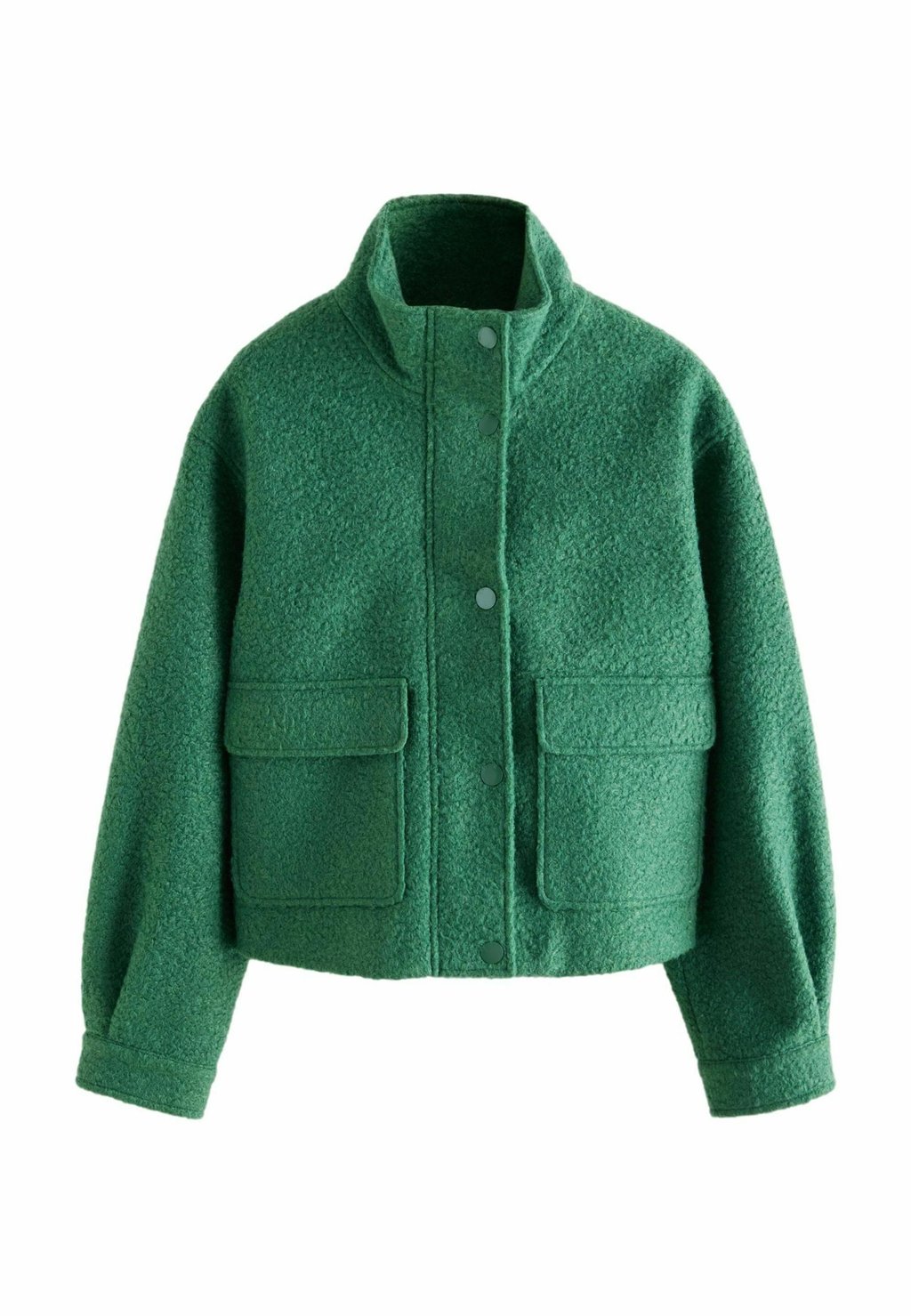 

Флисовая куртка FUNNEL NECK Next, зеленый