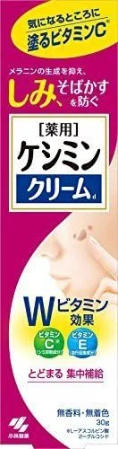 Дневной крем Keshimin от Kobayashi Pharmaceutical, 30 г, 60 шт., белый