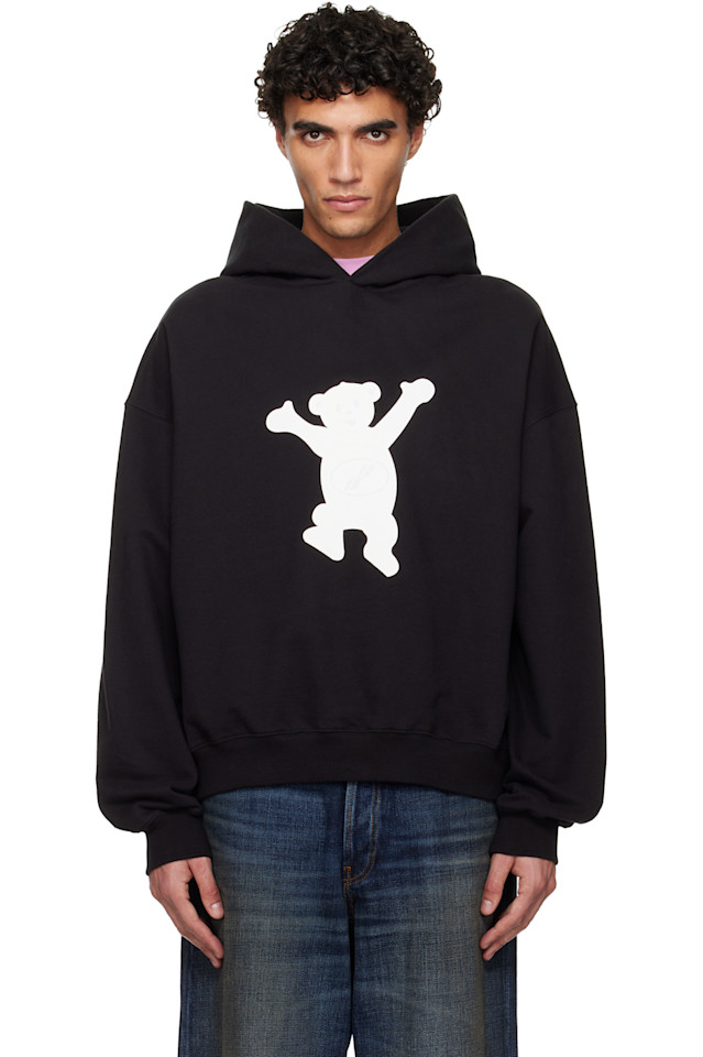 

Новая толстовка с логотипом "плюшевый мишка" We11Done, черный