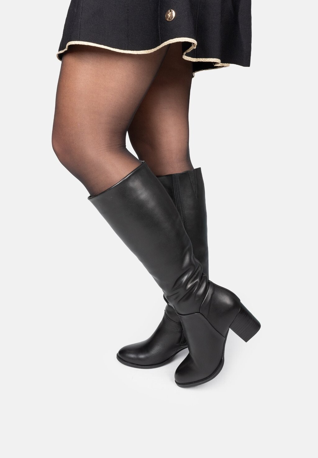 

Высокие сапоги Fleur Lange Ps Poelman, цвет black leather