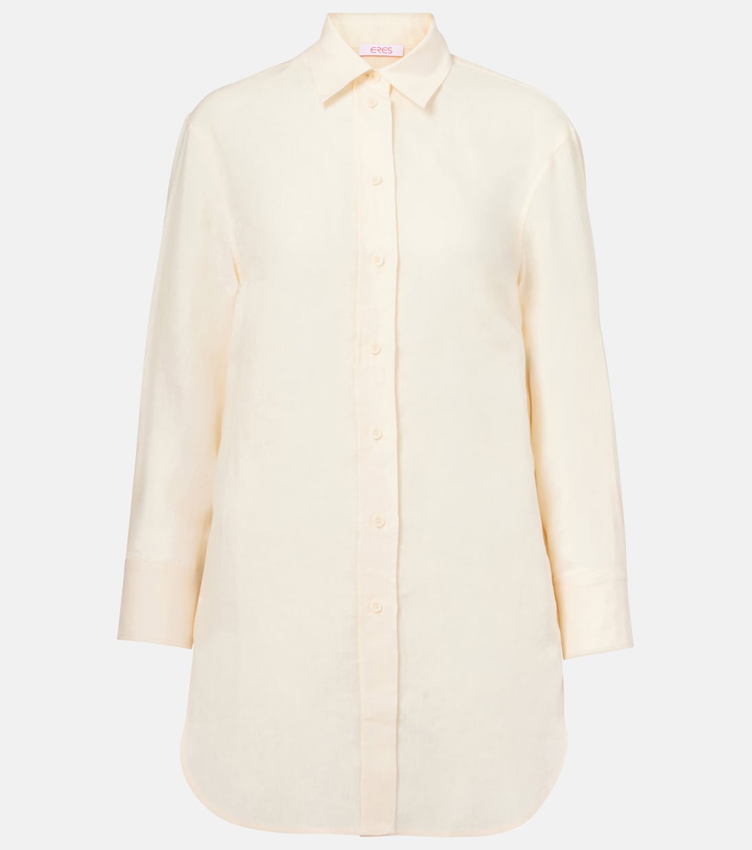 

Рубашка из льняной ткани Mignonette Eres, Corail Blanc
