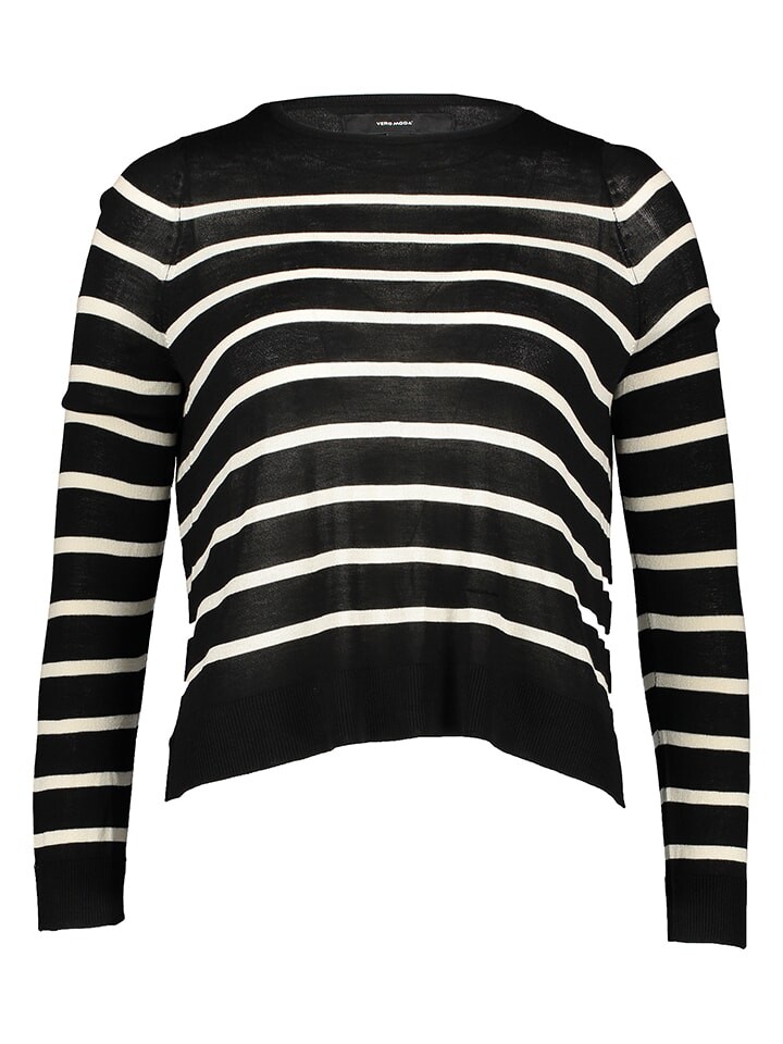 

Пуловер Vero Moda Nova, цвет creme/schwarz