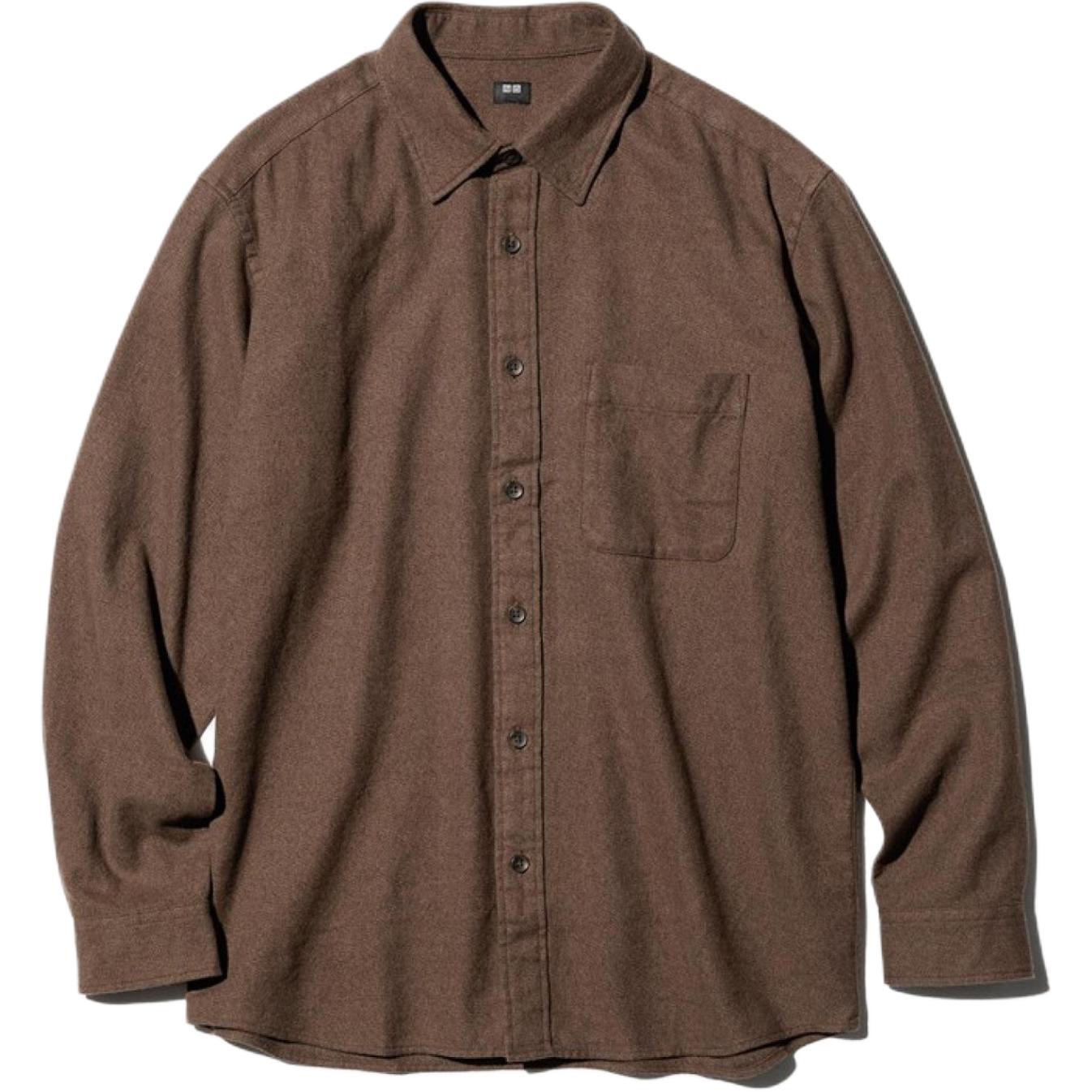 

Рубашка Unisex Chestnut UNIQLO, Chestnut