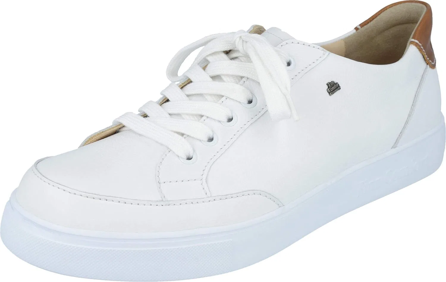 Лоферы Finn Comfort, Weiss/Saddle (White/Saddle) Clio/Indiana