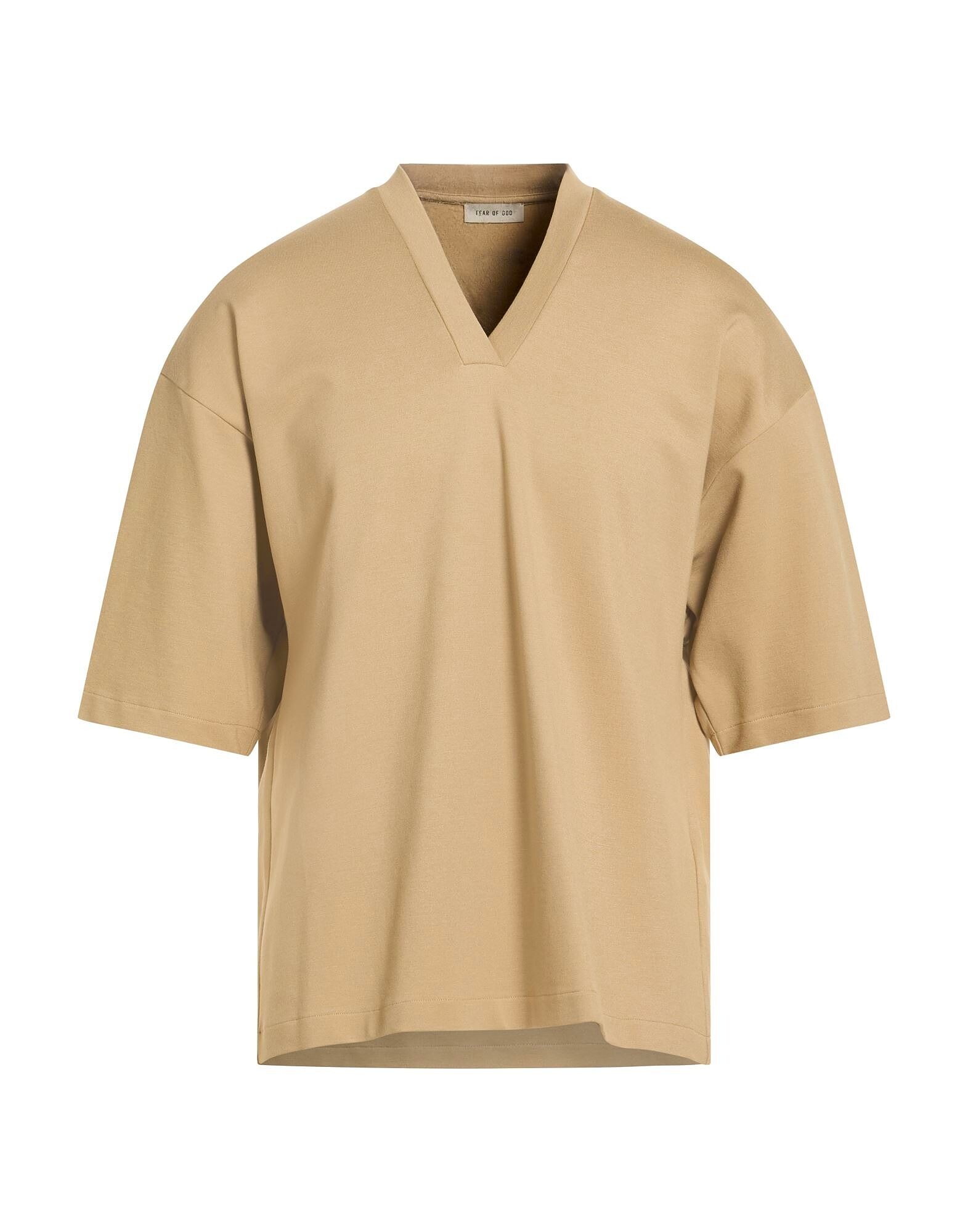 

Футболка Fear Of God, песочный, Бежевый, Футболка Fear Of God, песочный